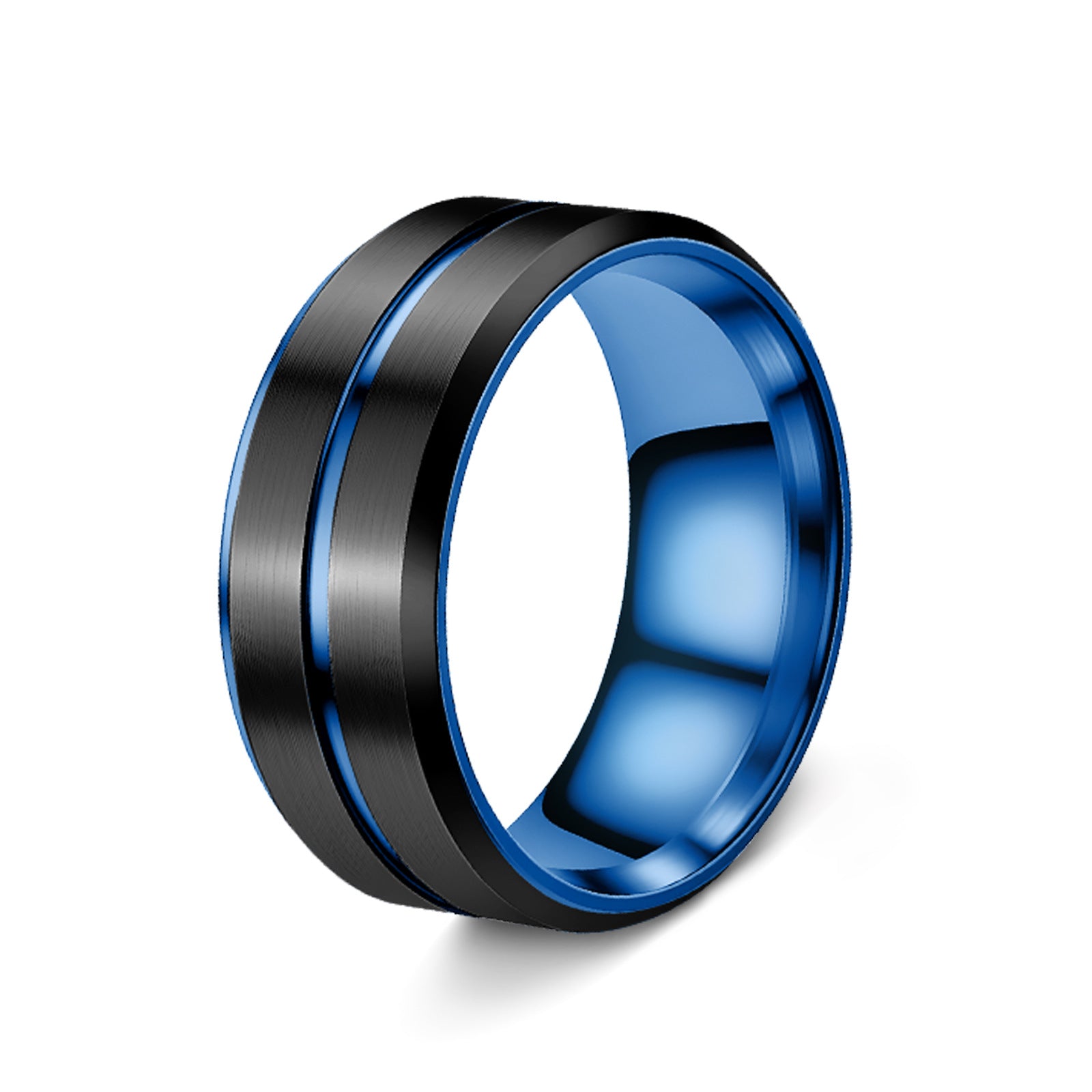 Men's Stainless Steel Fashion Ring in Multiple Colors