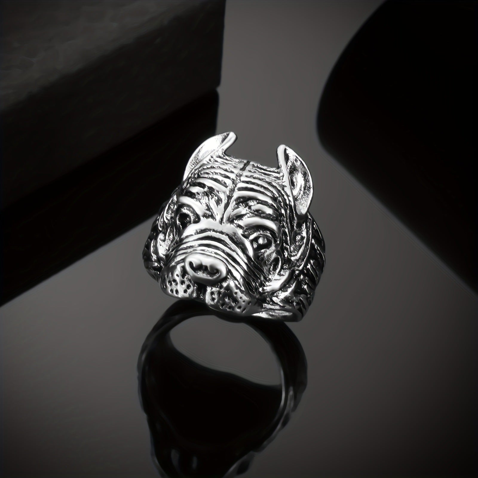 Men's Hip Hop Fashionable Retro Alloy Ring