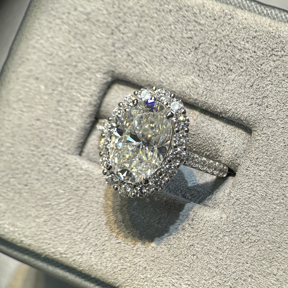 Sterling Silver Simulation Diamond Jewelry