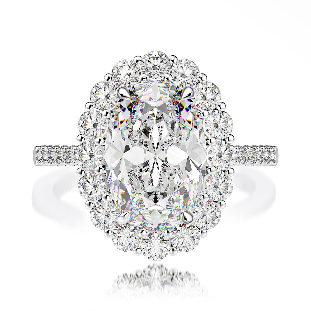 Sterling Silver Simulation Diamond Jewelry