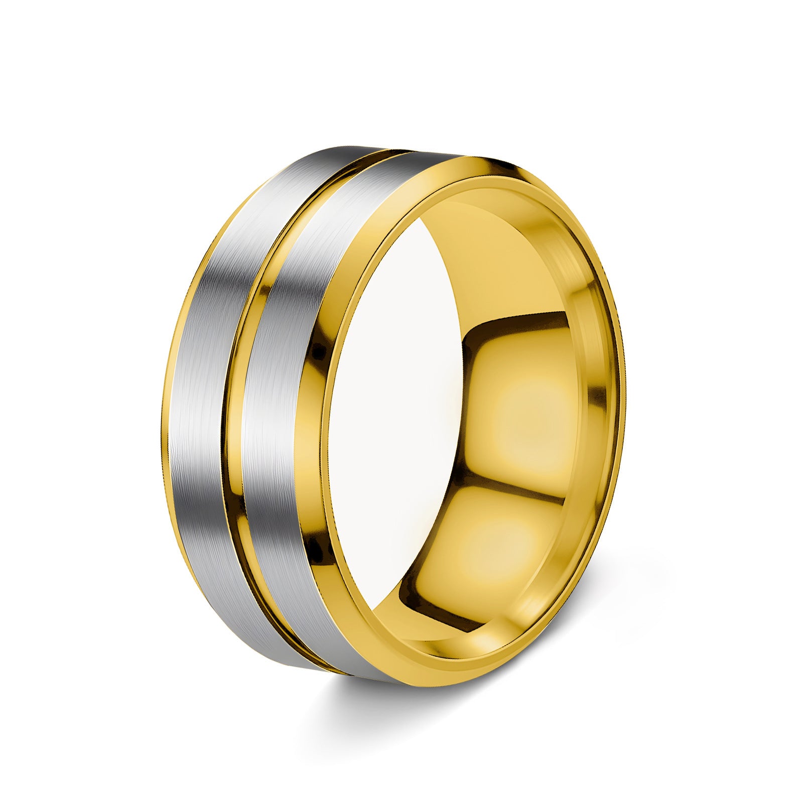 Men's Stainless Steel Fashion Ring in Multiple Colors