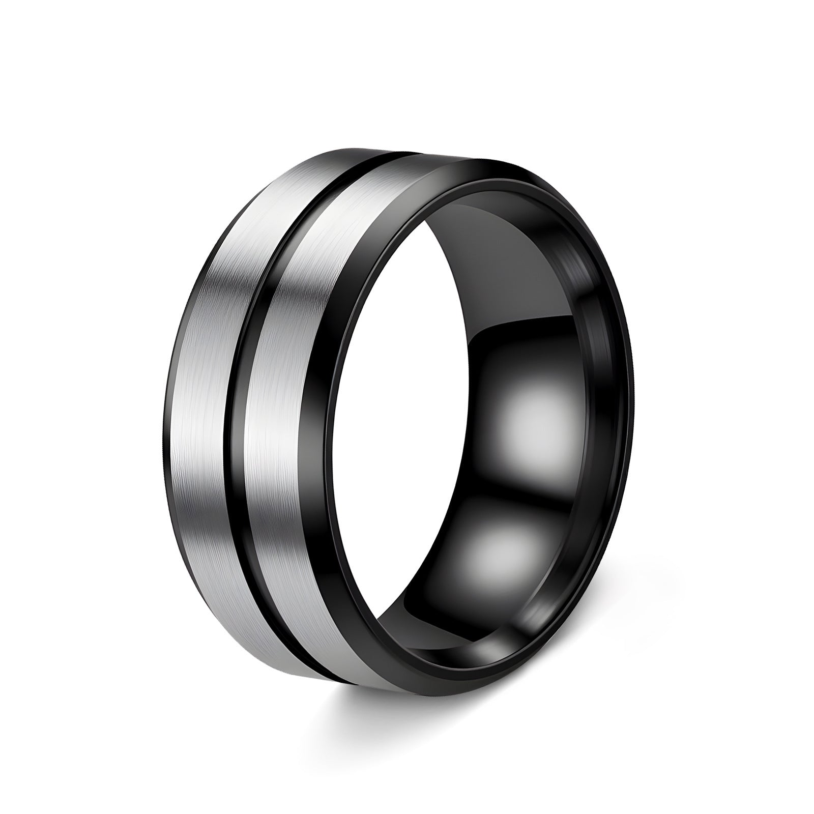 Men's Stainless Steel Fashion Ring in Multiple Colors