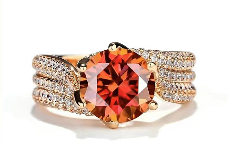 simulation diamond ring