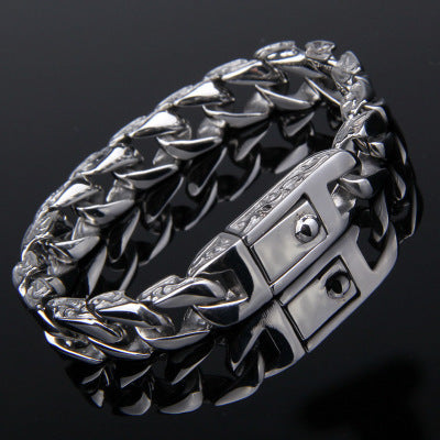Fashionable Men's Titanium Steel Bracelet