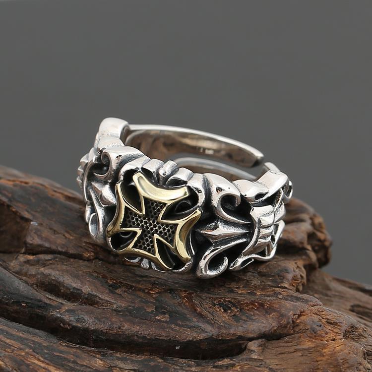 Men's Hip Hop Fashionable Retro Alloy Ring