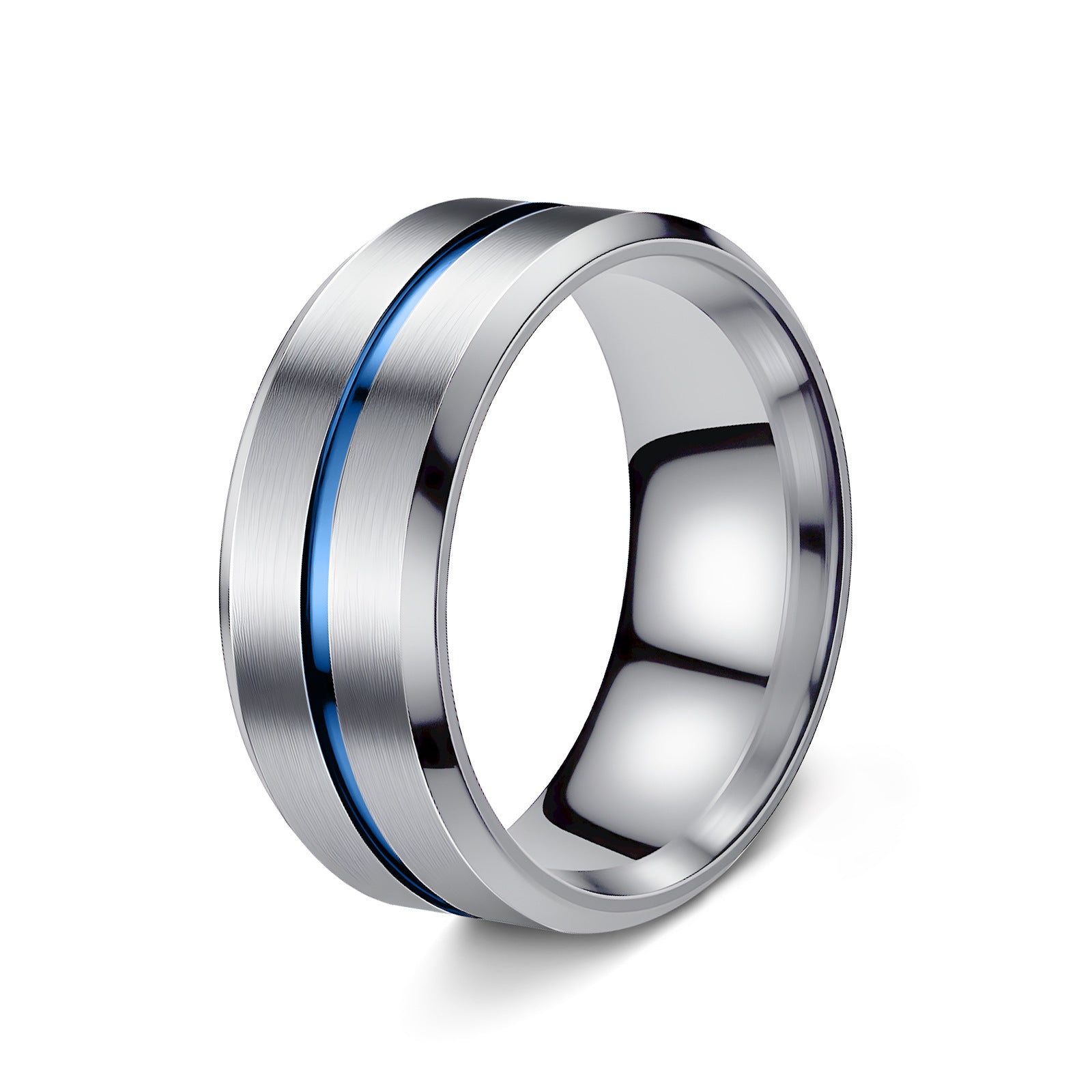 Men's Stainless Steel Fashion Ring in Multiple Colors